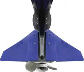 Hs001-blue Quickmariner Quickmarine Boat Hydrofoil Stabilizer For Marine Outboard And Sterndrive Blue