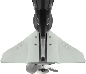 Hs001-grey Quickmariner Quickmarine Boat Hydrofoil Stabilizer For Marine Outboard And Sterndrive Grey