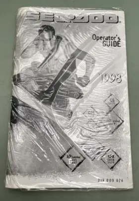 Sea-doo 219000076 Sea-doo Operators Guide Cond.98 New Genuine
