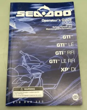 Sea-doo 219000320 Sea-doo Operators Guide Cond.2004 New Genuine