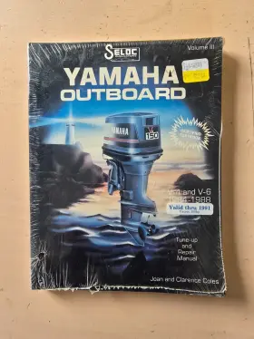 0893300225 Seloc 1984-1988 Yamaha Outboard Service Manual 3 Cyl Volume Ii
