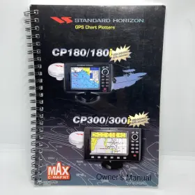Standard Horizon Cp180/180i Cp180/cp180i Gps Chartplotters Owners Manual