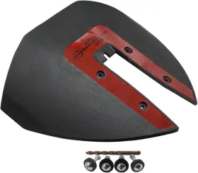 Fo2003 Uanofcn Whale Tail Hydrofoil Stabilizer Fits Boat Outboards And Stern Red