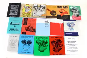 48-1065 V-twin For Big Part And Service Manual Library Set