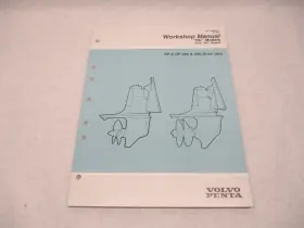 7788855-0 Volvo 1995 Penta Aquamatic Service Workshop Manual Inch Hu Early Nc