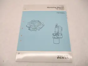 7788858-4 Volvo 1995 Penta Fuel System Service Workshop Manual Inch Hu Early Nc