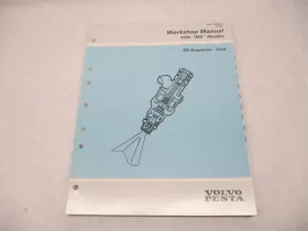 7796458-3 Volvo 1994 Penta Service Workshop Manual Md Model Ford Efi Diagnostic