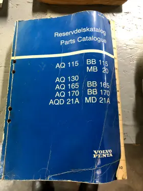 Bb165 Volvo Penta 3685 Oem Aq115 Bb115 Mb20 Aq130 Aq165 Aq170 Parts Catalogue