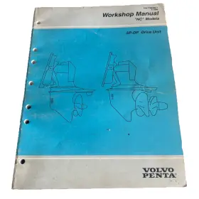 7788885-7 Volvo Penta Service Manual 1996 Inch Nc Models Sp-dp Drive Unit