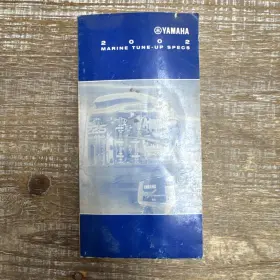 Lit-18559-94-02 Yamaha 2002 Outboard 1994-2002 Marine Tune-up Specs Manual