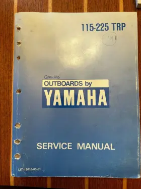 Lit-18616-00-61 Yamaha 115-225 Trp Service Manual Pn