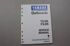Lit-18616-00-92 Yamaha Oem Service Manual Outboards T9.9r F9.9r Models