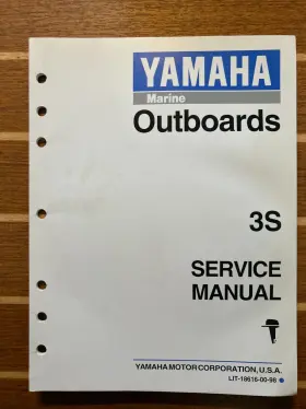 Lit-18616-00-98 Yamaha Marine Outboards 3s Service Manual