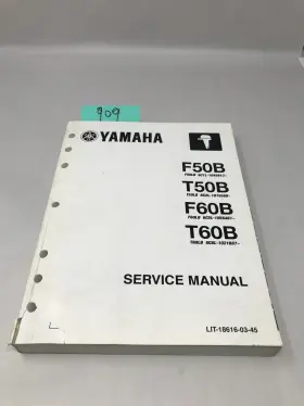 Yamaha Lit-18616-03-45 2013 F50/t50b/f60b/t60b Service Manual