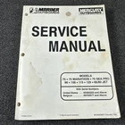 Mercury/mariner Outboards 90-830234R1, Service Manual Models 75-125 65/80 Jet Used. Price: $30.00.