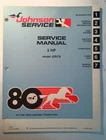1980 Johnson JM-8002 Hp Models Outboard Service Manual Used. Price: $12.95.