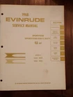 1968 Evinrude Hp Motor Model 65832 65833 65852 65853 Service Manual, No. 4485 Used. Price: $17.99.