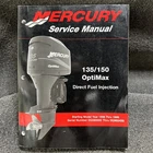 Mercury 90-855347R02 90-889817R02 135/150 Optimax Dfi Service Manual Used. Price: $25.00.