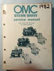 Omc Stern Drive 983052 1982 2.5/3.0/3.8/5.0/5.7 Litre Models Service Manual Used. Price: $22.95.