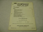 90-57570 1970 Mercury Mercruiser Marine 270 Engine Parts List Manual Used. Price: $15.95.