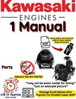 Kawasaki FG200G Engine Manual Parts Pdf On Usb Like. Price: $25.00.