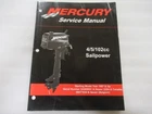 1987-03 Mercury Outboard 4/5/102CC Sailpower Service Manual P/n 90-17308R02 Used. Price: $18.67.