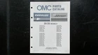 Omc Evinrude Johnson 25 Parts Catalog 398620 1986 Outboard Motor Good. Price: $24.99.