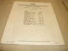 Omc Outboard 2 Thru V-6 Models Oem Recreational Service Manual P/n 507508-11 Used. Price: $19.99.
