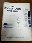 Used Oem 1969 4HP Lightwin Yachtwin Evinrude Service Manual P/n 4590 4902 4906. Price: $24.00.