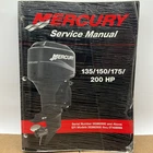 Mercury 135/150/175/200 Hp Service Manual 90-878079R01 Distressed Used. Price: $35.99.