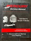 Mercury Manual 135-175HP Verado 4-STROKE Attach Power Steering 90 -897928T00 BN6 Used. Price: $29.95.