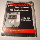 2001 Mercury Mercruiser Ecm 555 Diagnostics Service Manual P/n 90-864573001 New. Price: $24.50.