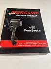 Mercury 90-857138R02 4/5/6 Four Stroke Service Manual Used. Price: $35.00.