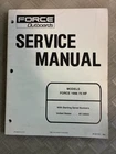 1996 Force Outboards 75 Hp Service Shop Repair Manual 90-831251 995 Oem Used. Price: $39.95.