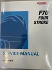 2011 Yamaha F70LA (6CJ-) Service Repair Shop Manual LIT-18616-03-25 New. Price: $169.96.