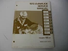 1972 Omc Evinrude Outboard Factory Service Manual 4819 Triumph 65 Hp Model Used. Price: $40.99.