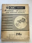 383362 1968 Vintage Service Manual Omc Stern Drive TU-17R, TUE-17R, 210 Hp BN26 Used. Price: $17.95.