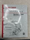 2002 2003 Brp Johnson Outboard Service Manual Sn/st 9.9 - 30 Hp 2S 5005465 Used. Price: $19.99.
