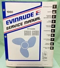 New Genuine Evinrude 5496 V-6 Hp Models Service Manual 1980. Price: $20.00.
