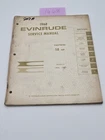Evinrude Service Repair Manual 1968 Catalog Fastwin Hp Models 18802 18803 Used. Price: $21.00.
