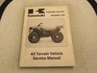 1999 Kawasaki Prairie 300 4X4 Atv Service Manual Oem/ Part# 99924-1239-01 New. Price: $29.88.