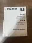 Yamaha F4A F6A Service Manual LIT-18616-03-20 Used. Price: $19.99.