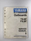 Yamaha Outboards T9.9P F9.9P Service Manual LIT-18616-00-66 / 6G8-28197-11-11 Used. Price: $40.88.