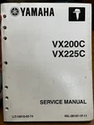 2003 Yamaha Outboard Service Manual VX200C VX225C LIT-18616-02-74 2004 Used. Price: $42.00.