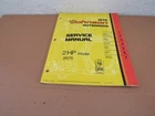 1975 Johnson Hp 2R75 Outboard Service Manual JM-7502 Used. Price: $9.45.