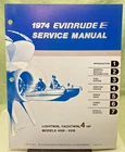 New Genuine Evinrude 5012 Lightwin Yachtwin Hp Service Manual 1974. Price: $22.78.