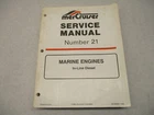 90-806934 1194 Mercruiser Service Repair Manual #21 For In-line Diesel Engines Used. Price: $13.95.