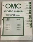 Omc Outboards 50/55/60 Hp Models Oem Factory Service Manual # 392073 Used. Price: $25.00.