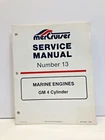 Mercury Mercruiser #13 Service Manual Marine Engines Gm Cylinder 90-816462 Used. Price: $45.00.