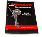 Mercury 2.5 3.5 Fourstroke Service Manual 90-899925 Starting S/n 0R31842 Used. Price: $24.95.